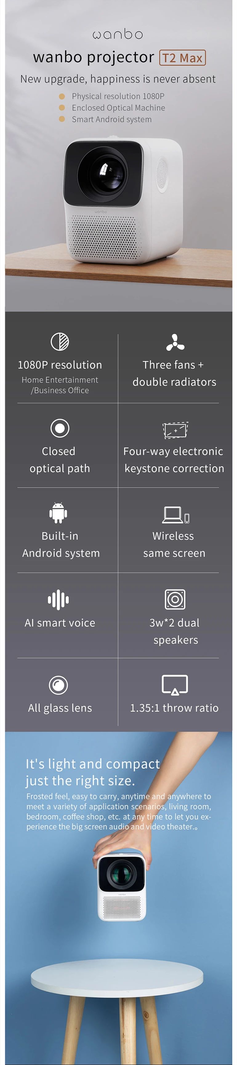 Xiaomi Wanbo T2 Max
