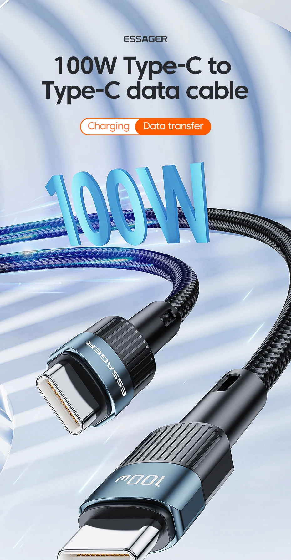 usb kabel 100W