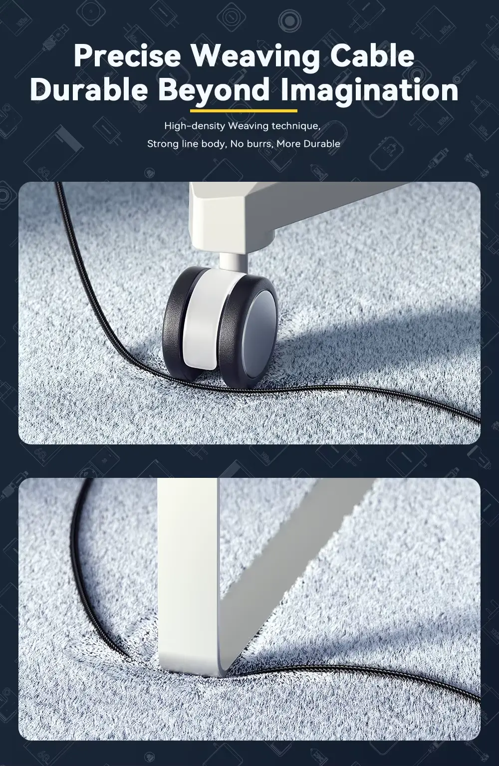 usb kabel 2m 240W