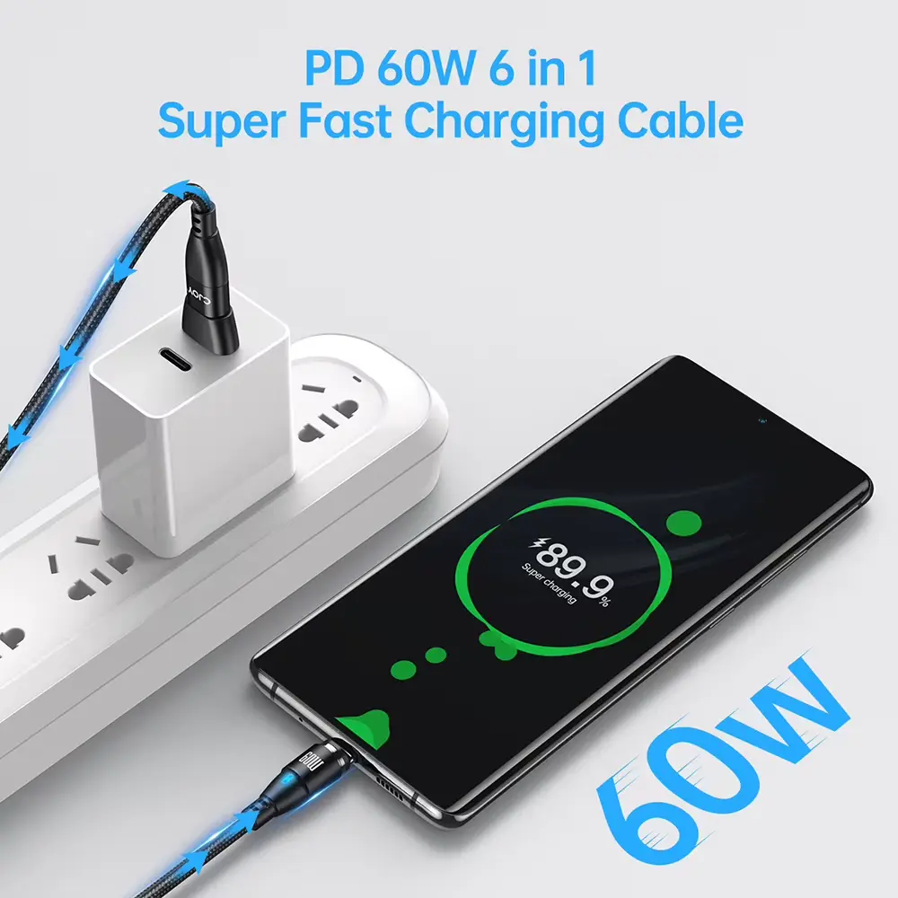 usb kabel na magnet typ C