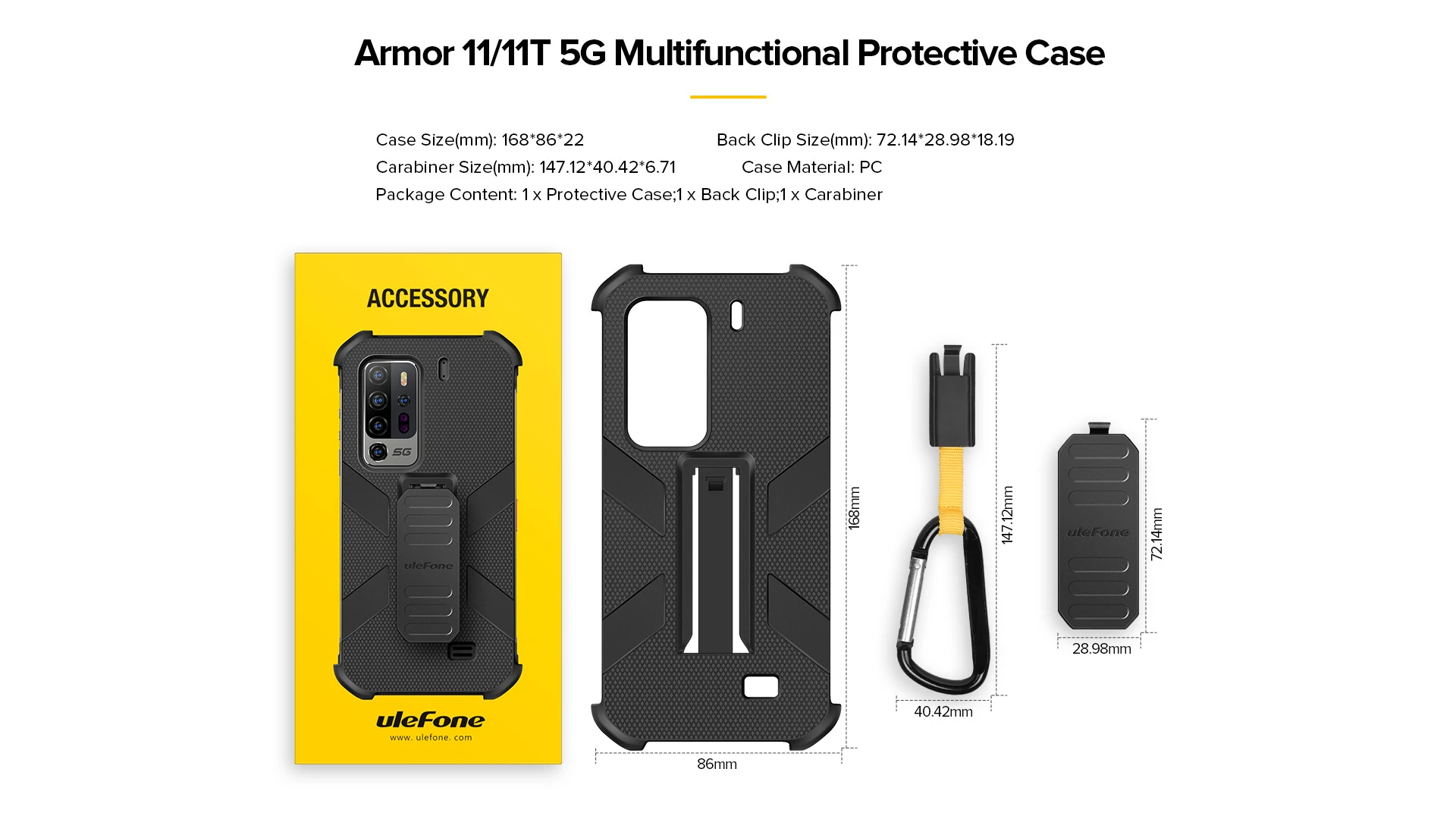 Ulefone Armor 11T puzdro