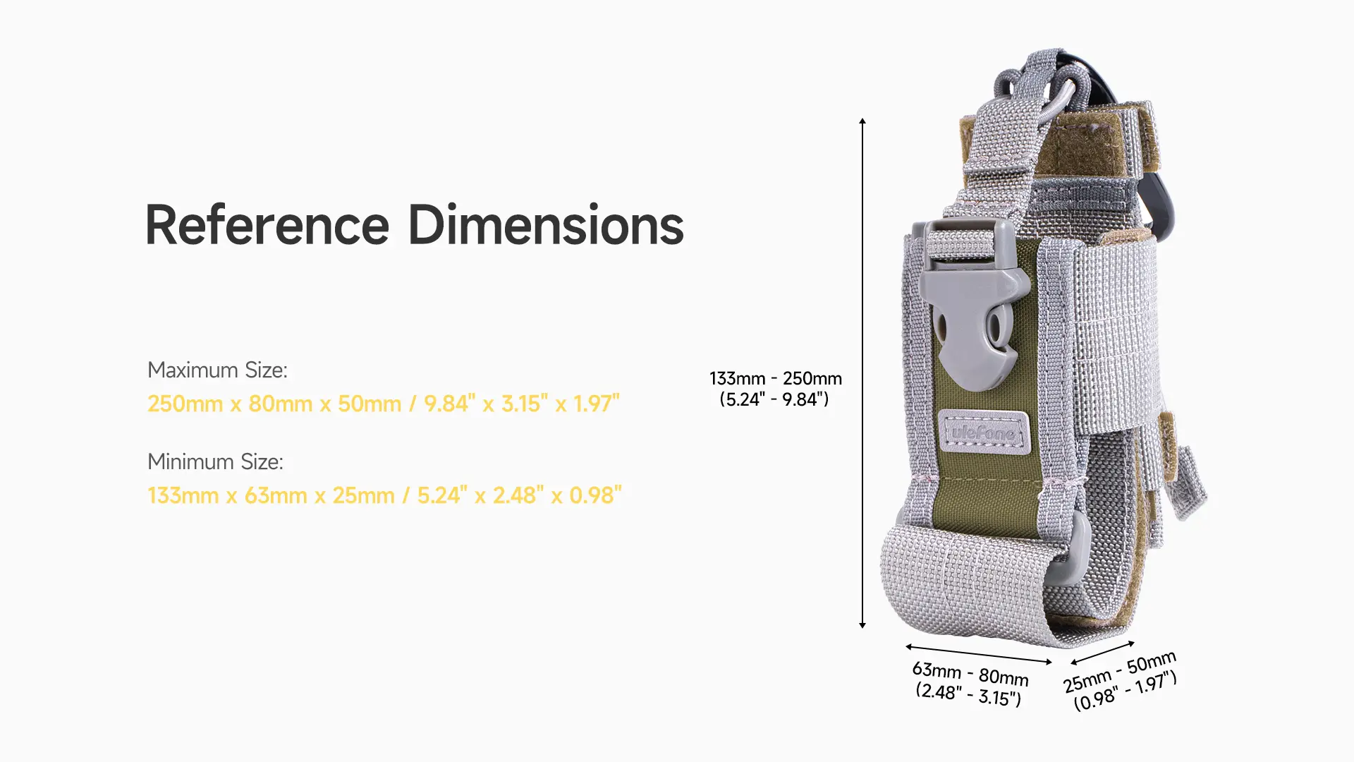 Ulefone Armor Molle Holster