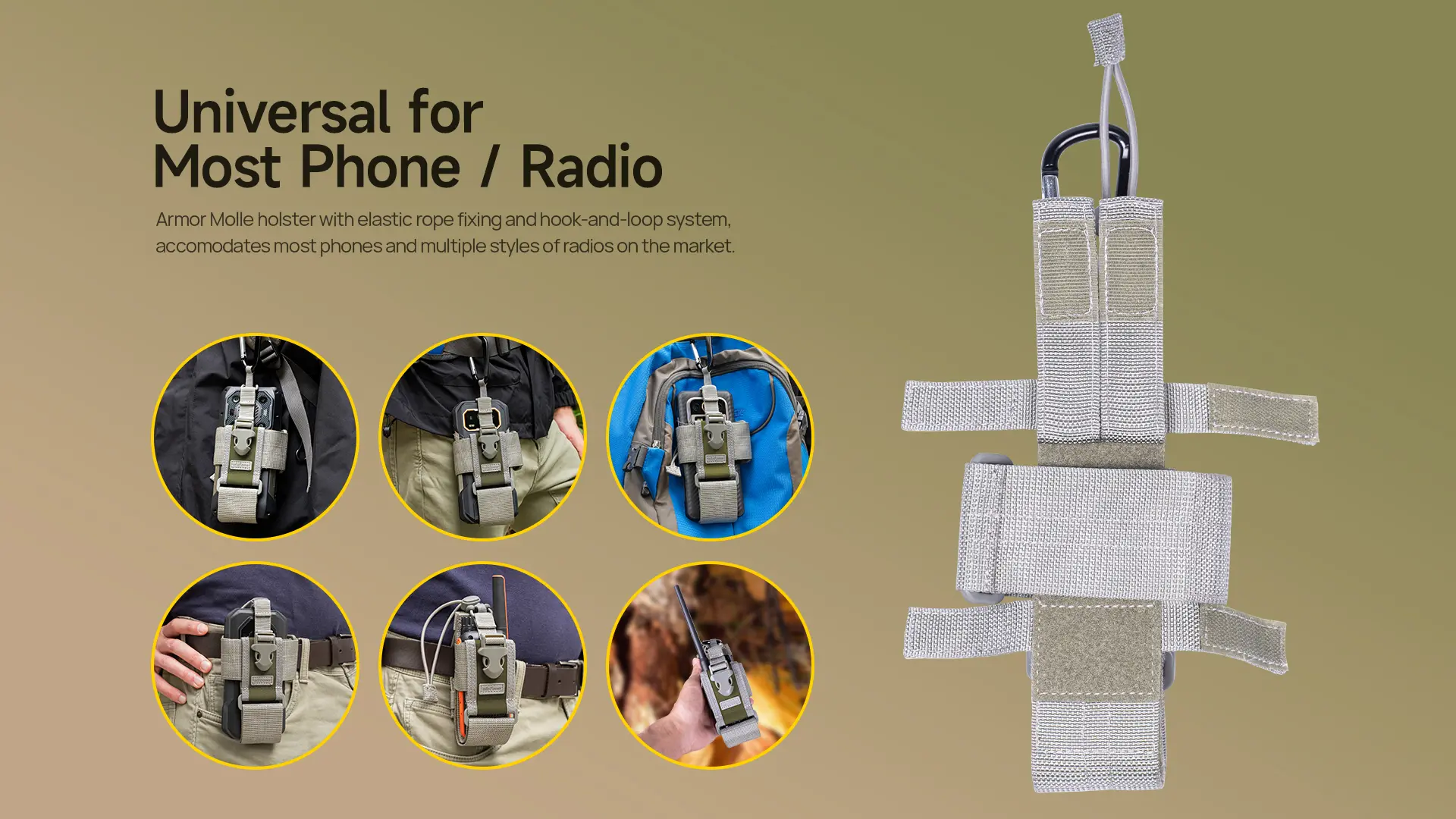 Ulefone Armor Molle Holster