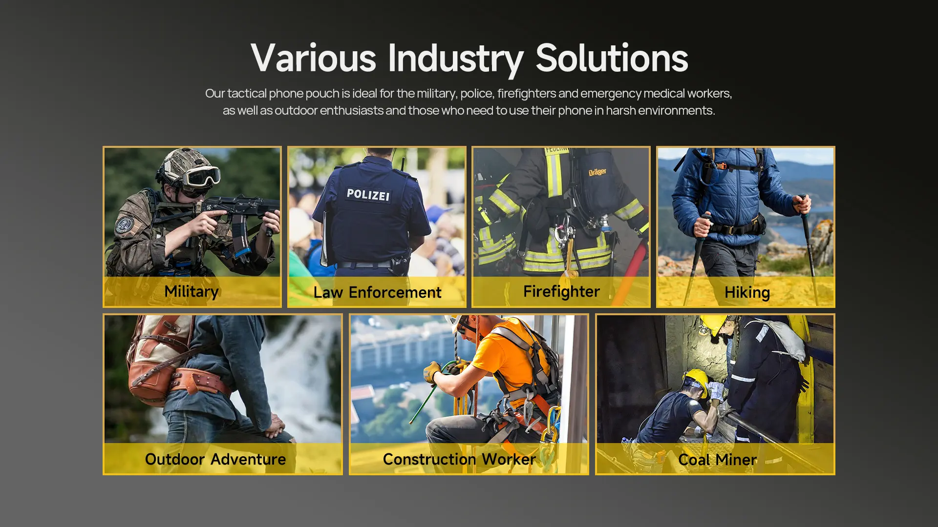 Ulefone Armor Molle Holster