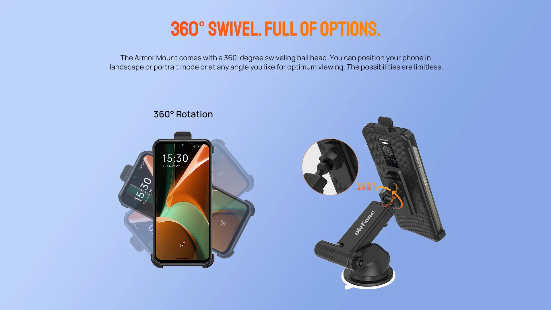 Ulefone Armor Mount