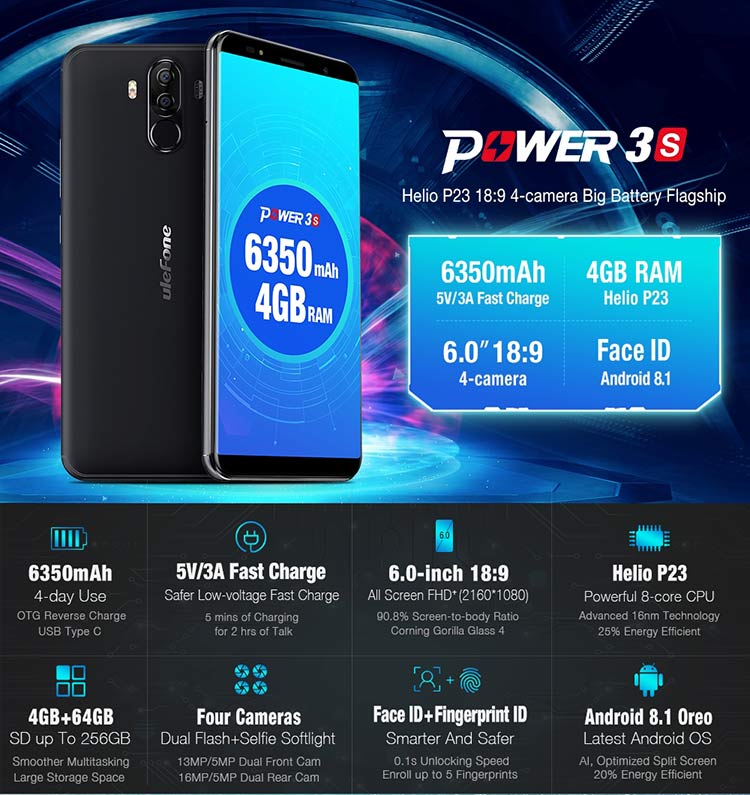 Ulefone Power 3S