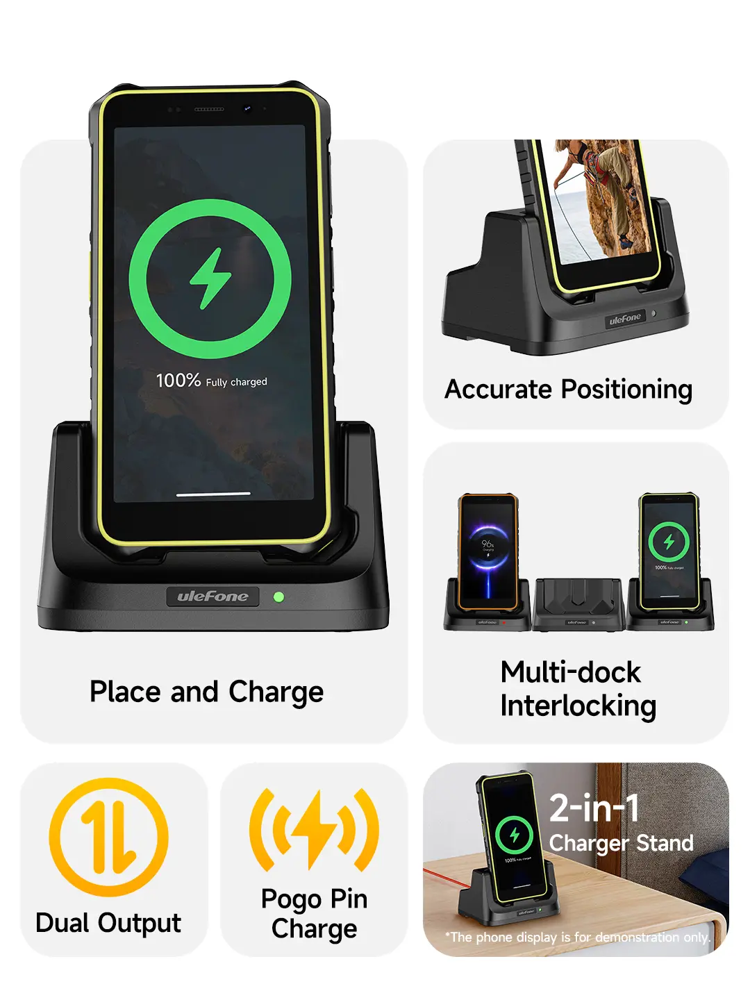 Ulefone RugKing 2 Pro nabíjací dock