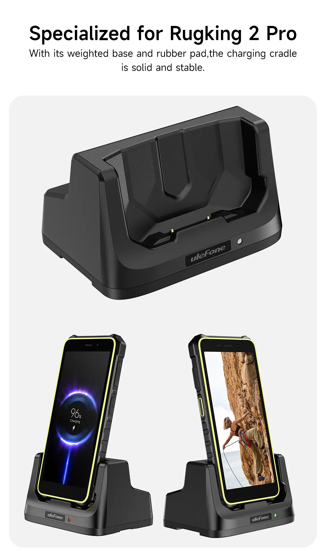 Ulefone RugKing 2 Pro nabíjací dock