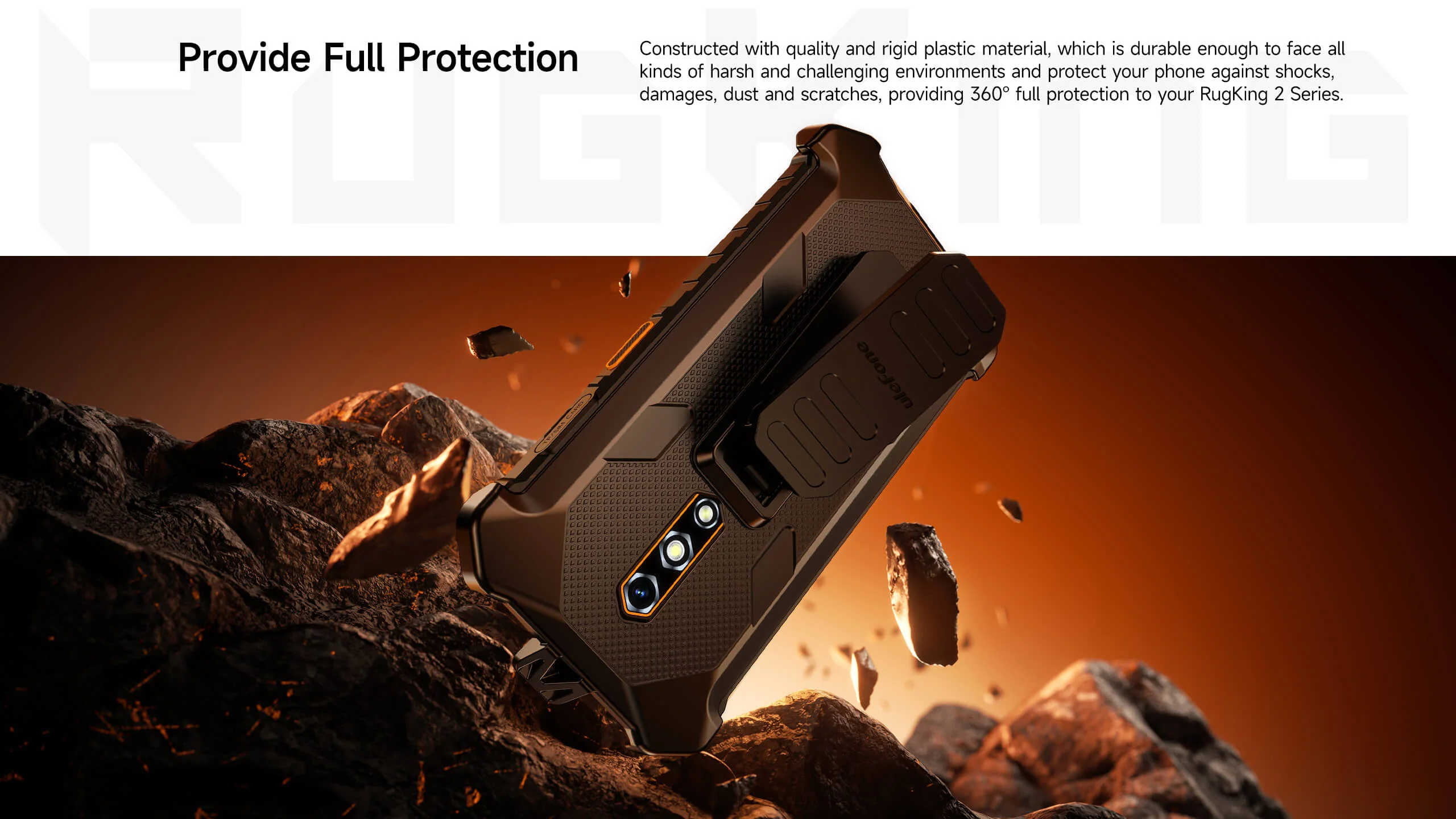 Ulefone Rugking 2 Pro kryt