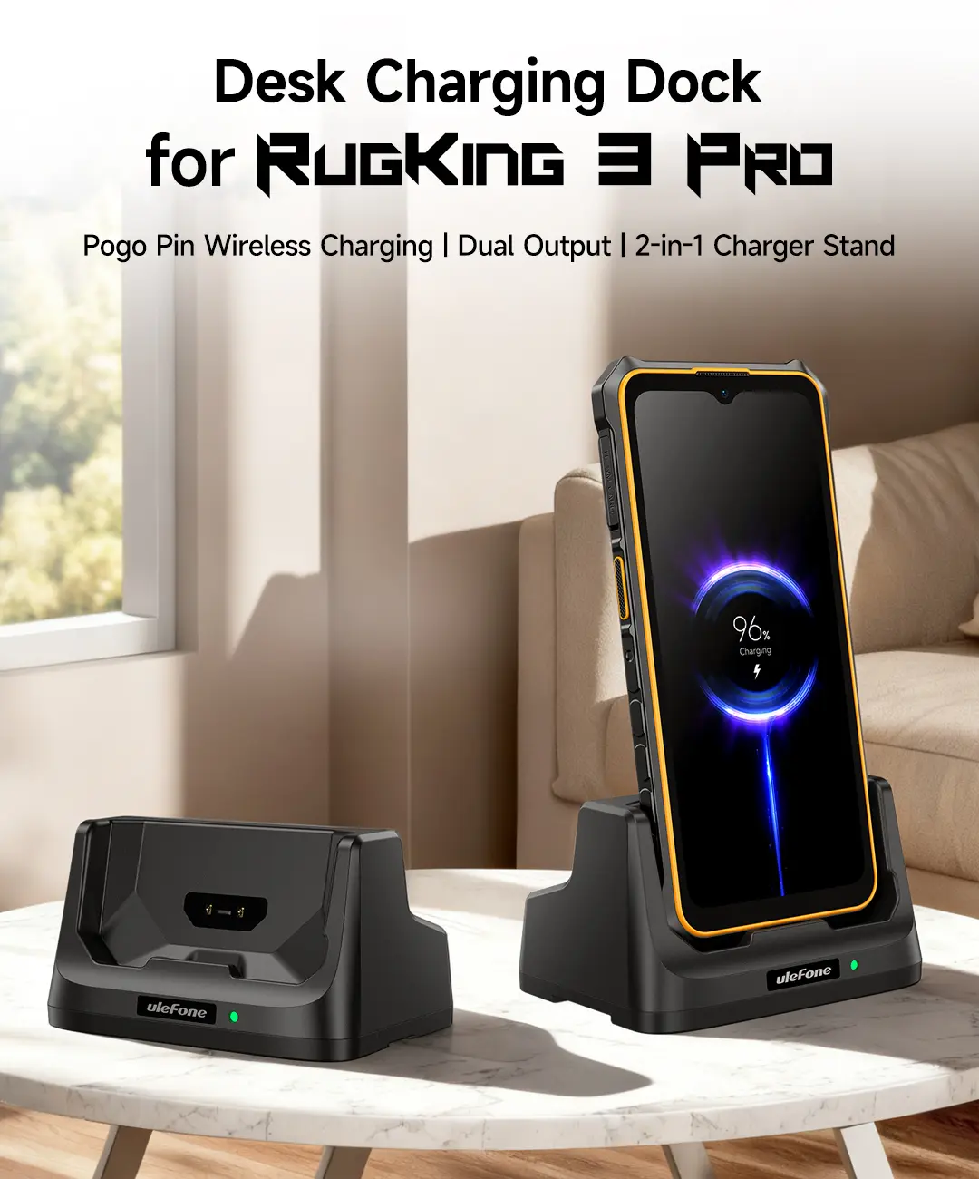 Ulefone RugKing 3 Pro nabijaci dock
