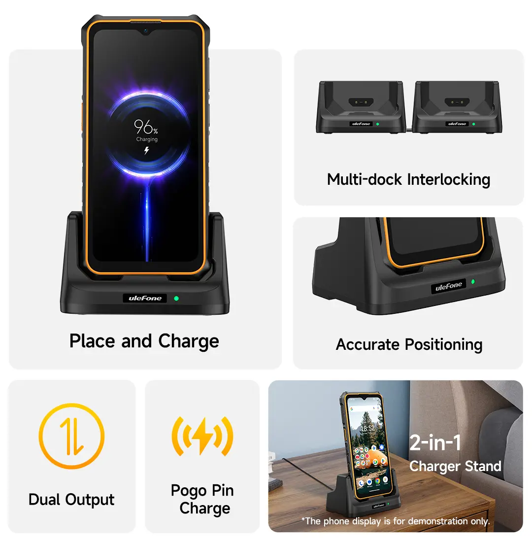 Ulefone RugKing 3 Pro nabijaci dock