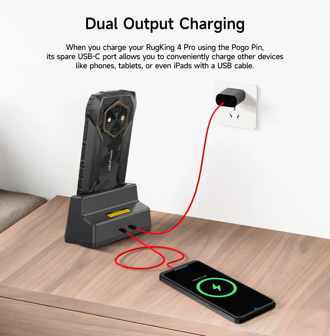 Ulefone RugKing 4 Pro nabijaci dock