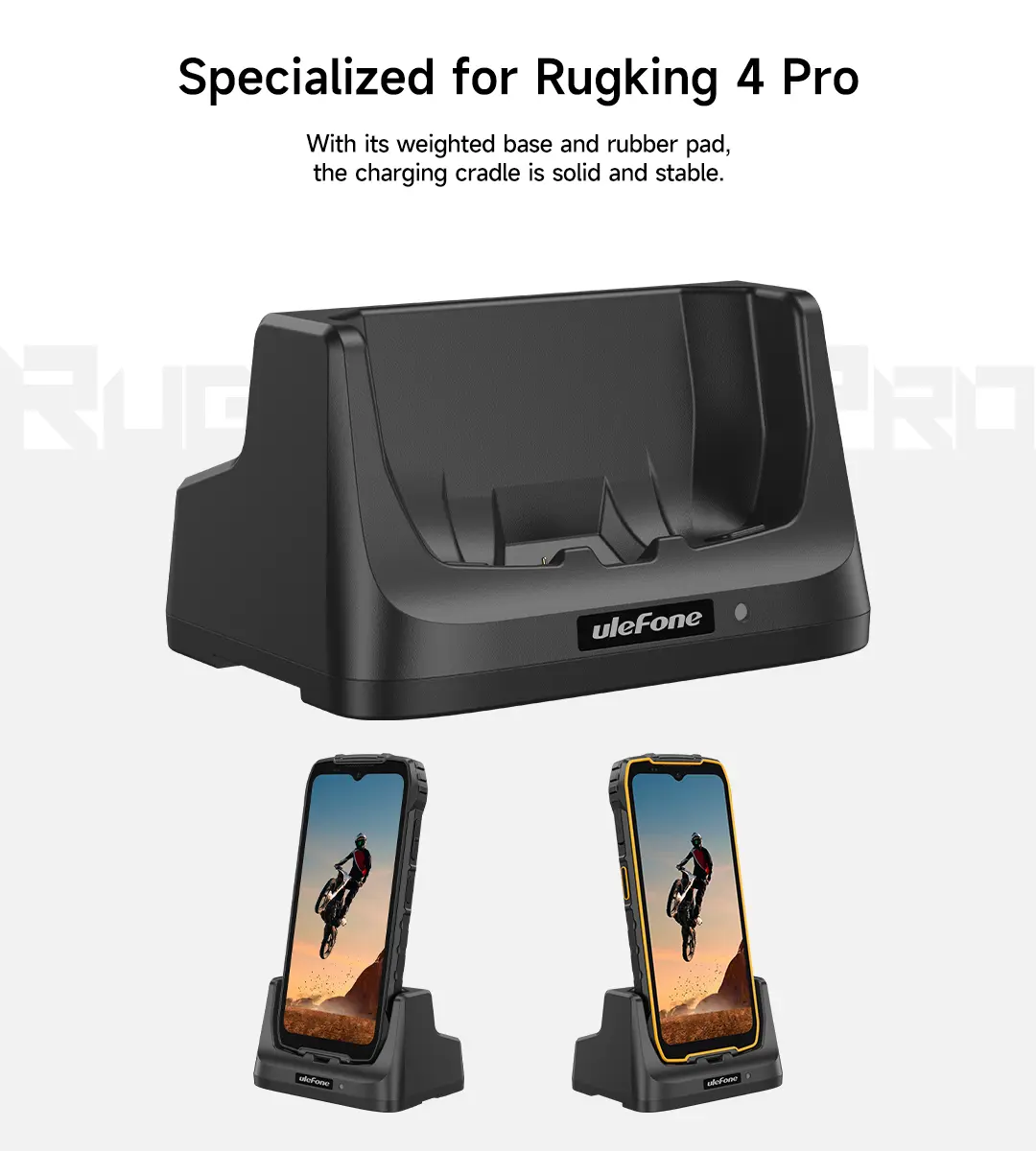 Ulefone RugKing 4 Pro nabijaci dock