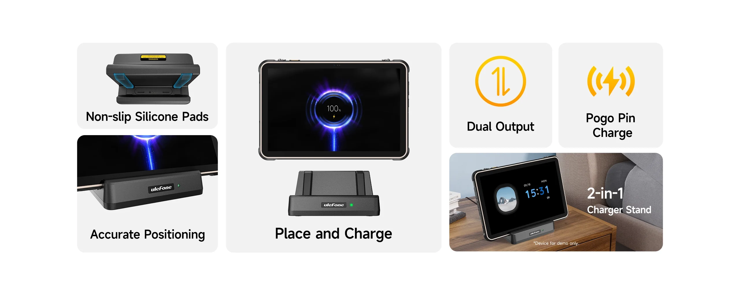 charging dock Ulefone RugKing Pad Pro