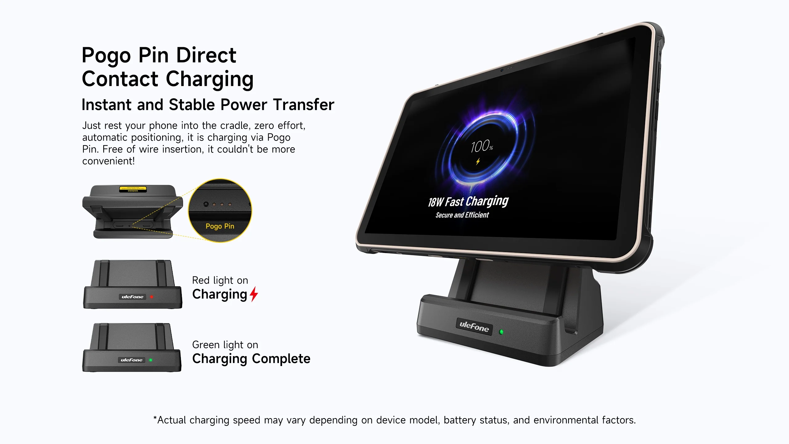 charging dock Ulefone RugKing Pad Pro