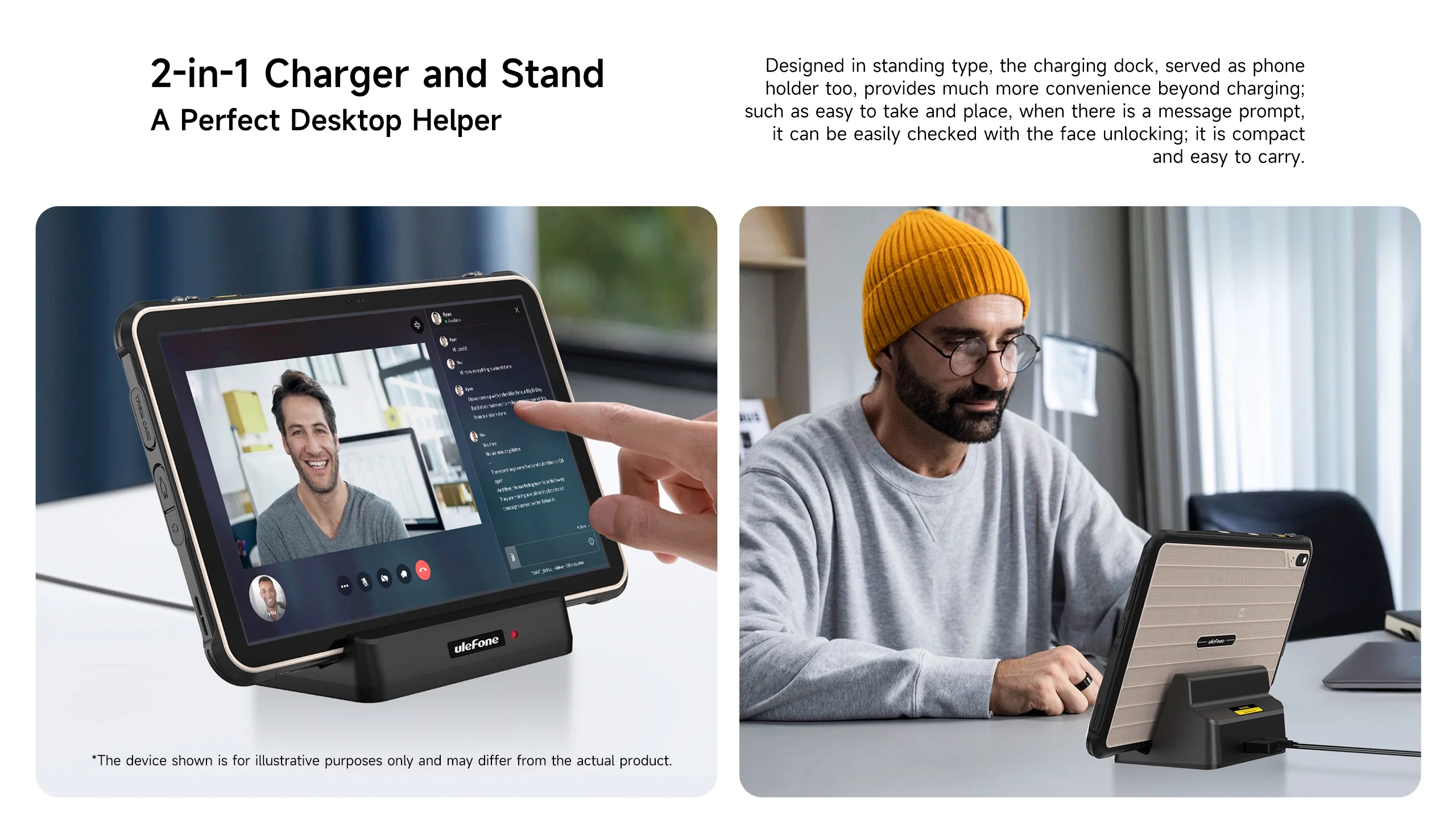 charging dock Ulefone RugKing Pad Pro
