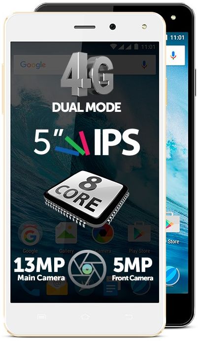 Allview E4 LITE biely