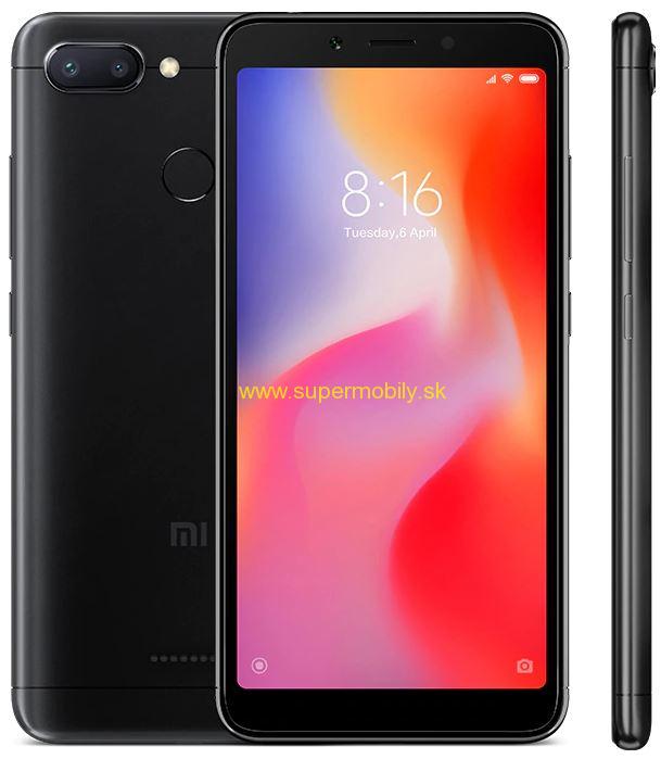 Xiaomi Redmi 6 3GB/64GB Global čierny