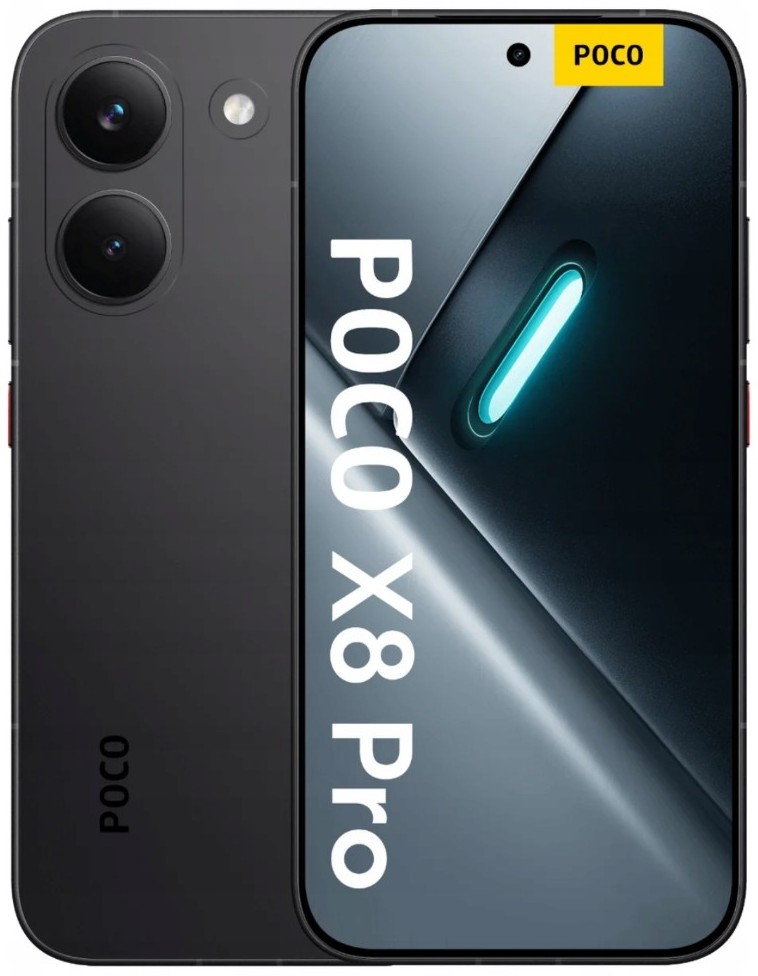 Poco X8 Pro 8GB/256GB (s nabíjačkou) čierny