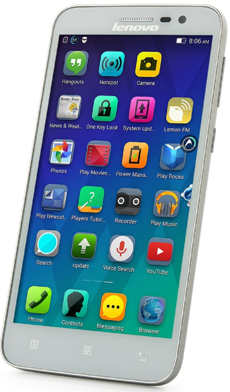 Lenovo A806 White