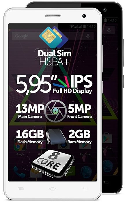 Allview P6 Qmax čierny