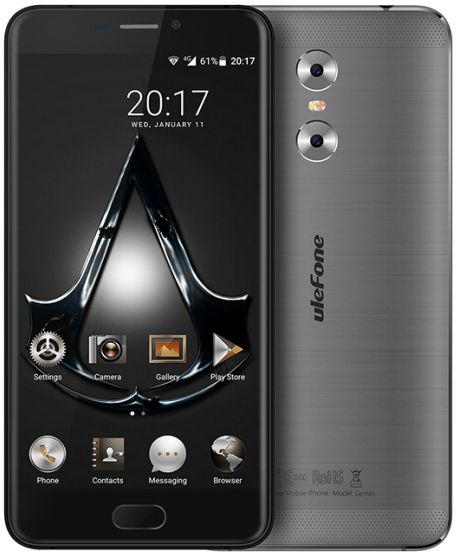 Ulefone Gemini šedý