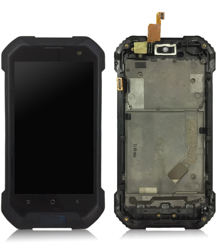 LCD displej + dotyková plocha + rámik pre Blackview BV6000