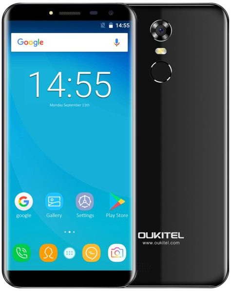 Oukitel C8 čierny