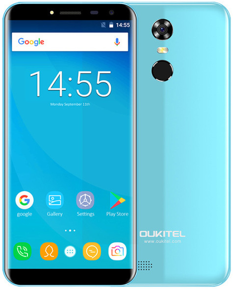 Oukitel C8 4G modrý