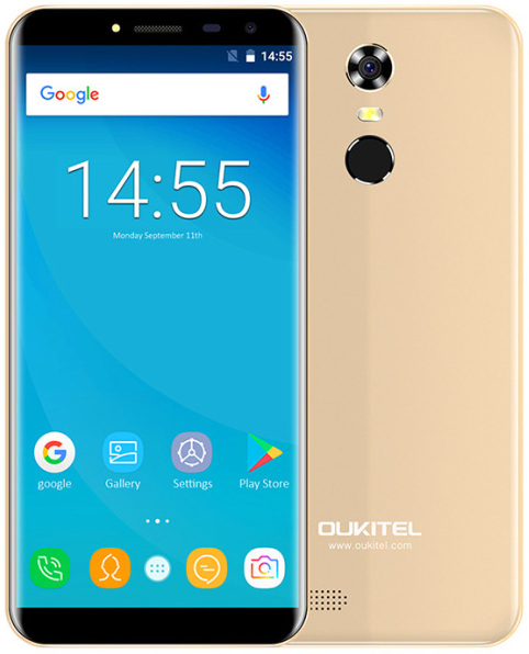 Oukitel C8 4G zlatý