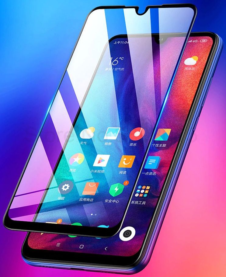 Tvrdené sklo Xiaomi Redmi Note 7 s rámikom