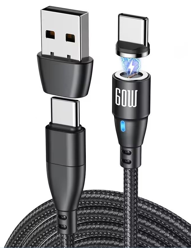 Magnetický USB kábel - koncovka typ C