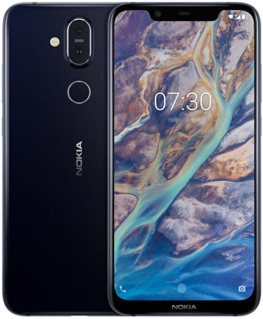 Nokia X7 4GB/64GB Dual Sim čiernomodrý