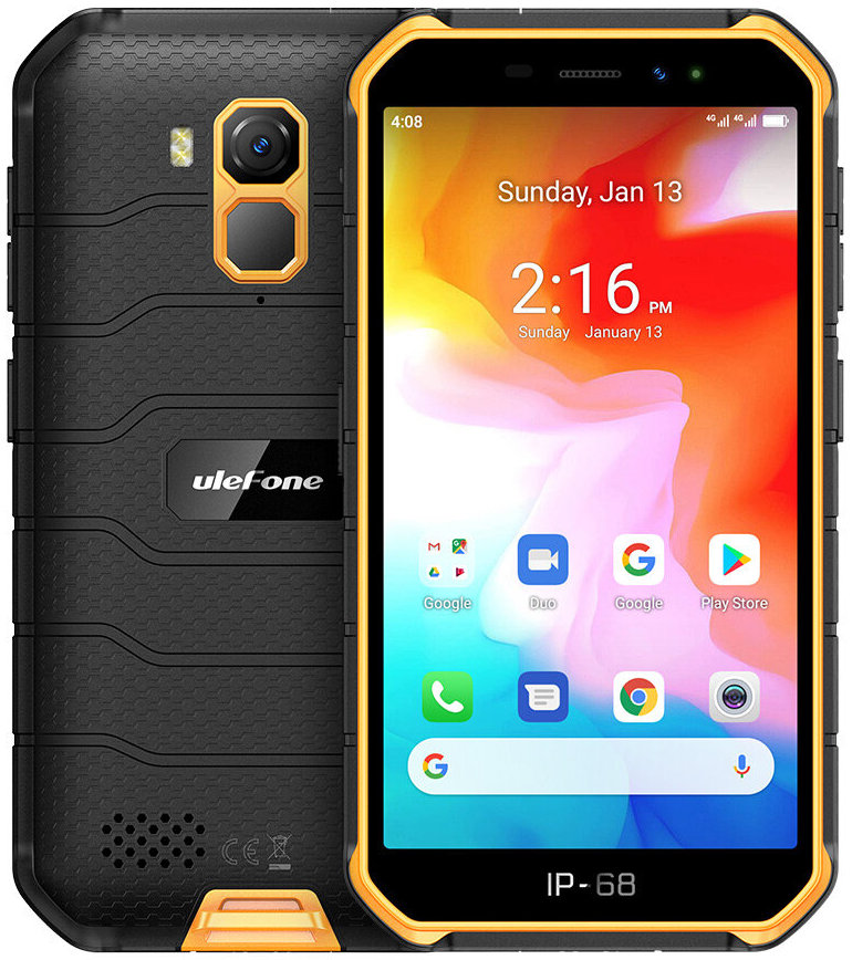 Ulefone Armor X7 čiernooranžový