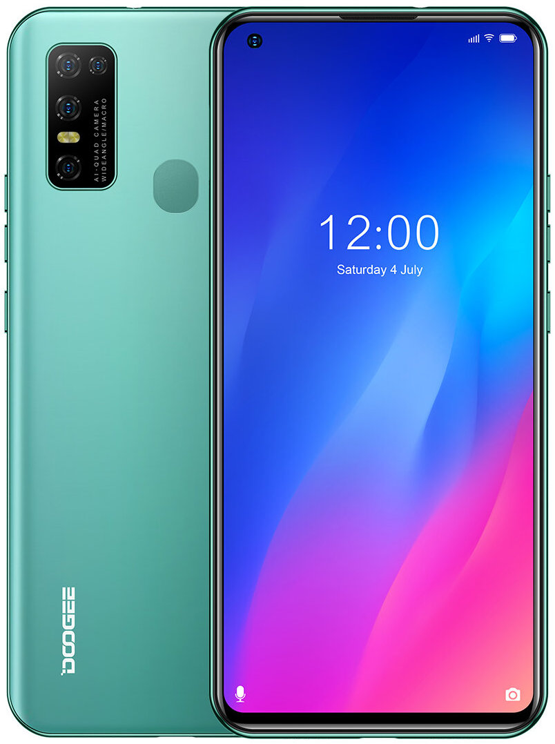 Doogee N30 4GB/128GB zelený