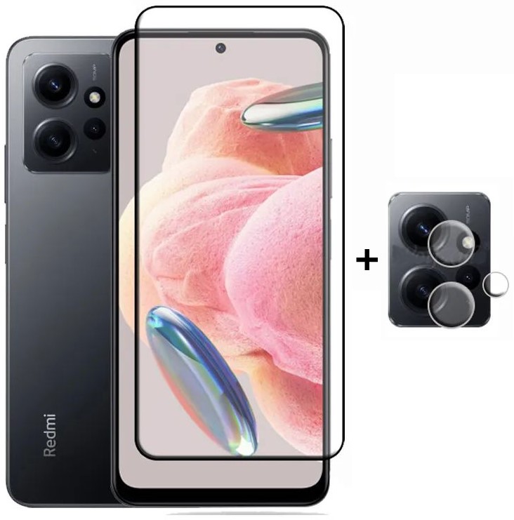 Tvrdené sklo Xiaomi Redmi Note 12 4G + sklo fotoaparátu