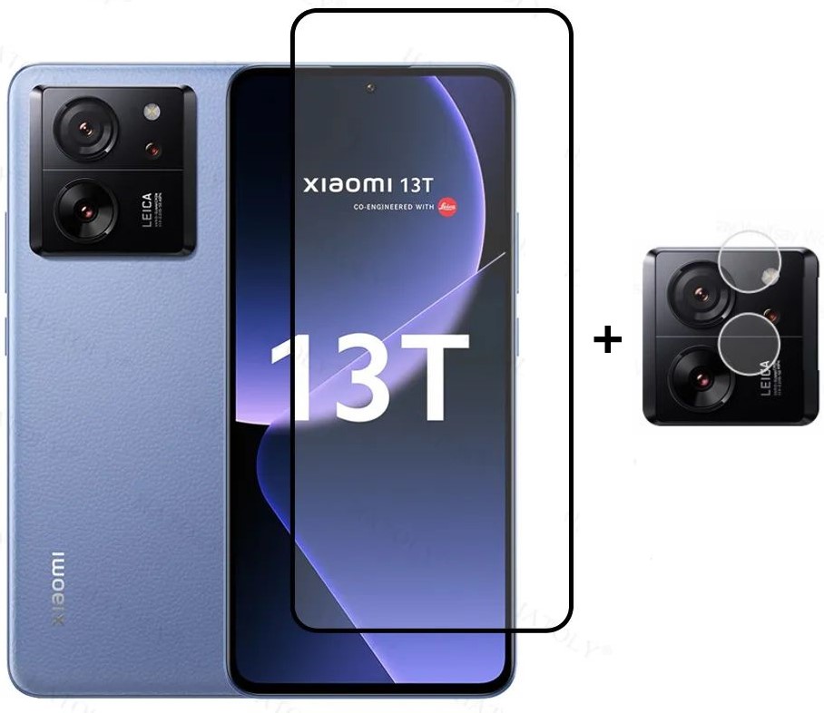 Tvrdené sklo Xiaomi 13T Pro + sklo fotoaparátu