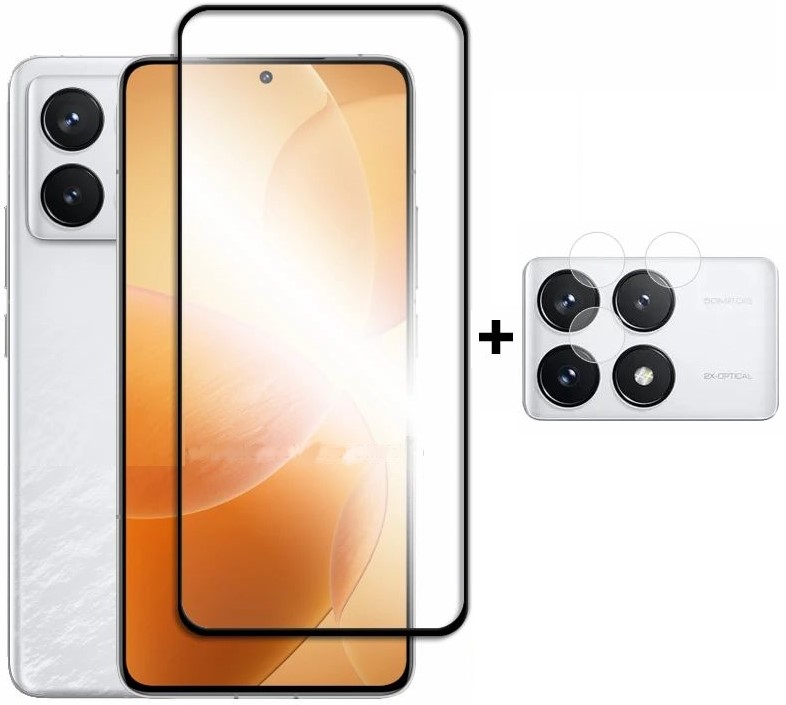 Tvrdené sklo Poco X6 Pro 5G + sklo fotoaparátu