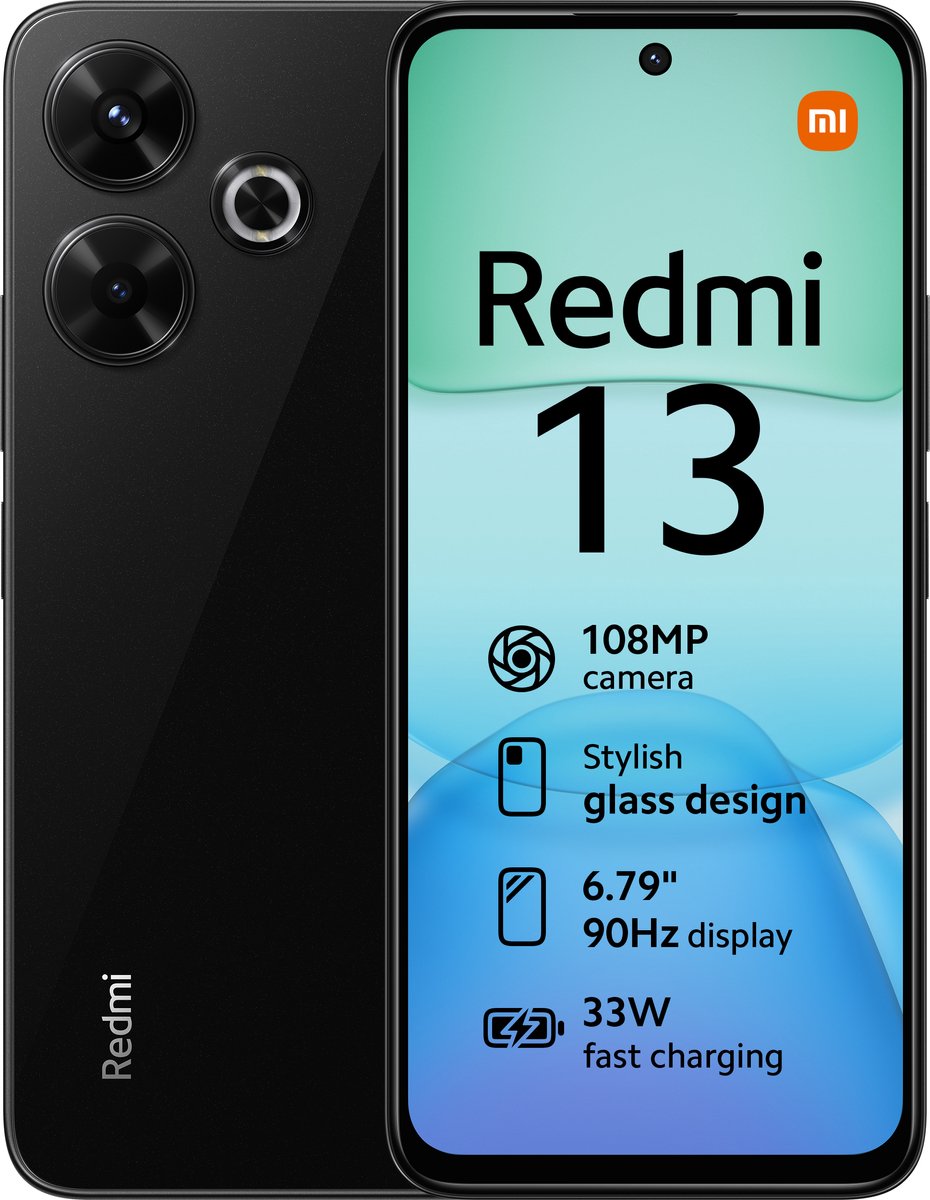 Xiaomi Redmi 13 4G 8GB/256GB NFC čierny
