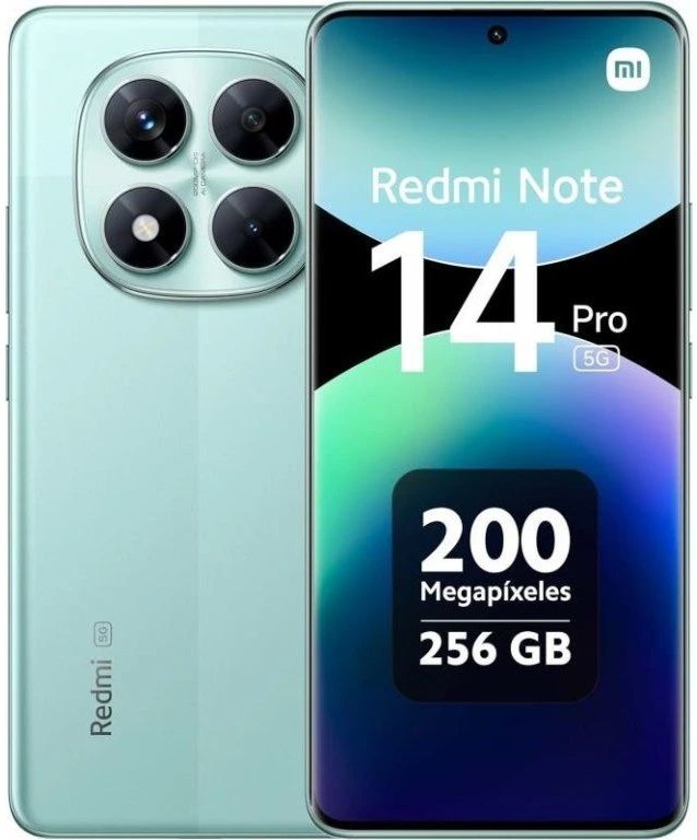 Xiaomi Redmi Note 14 Pro 5G 8GB/256GB (s nabíjačkou) zelený