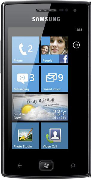 SAMSUNG i8350 Omnia W Metallic Black