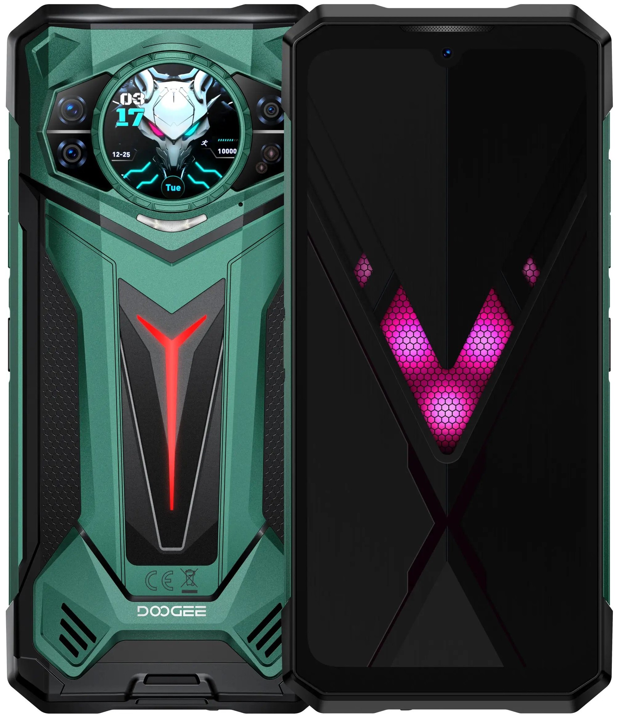 Doogee S200 Ultra zelený