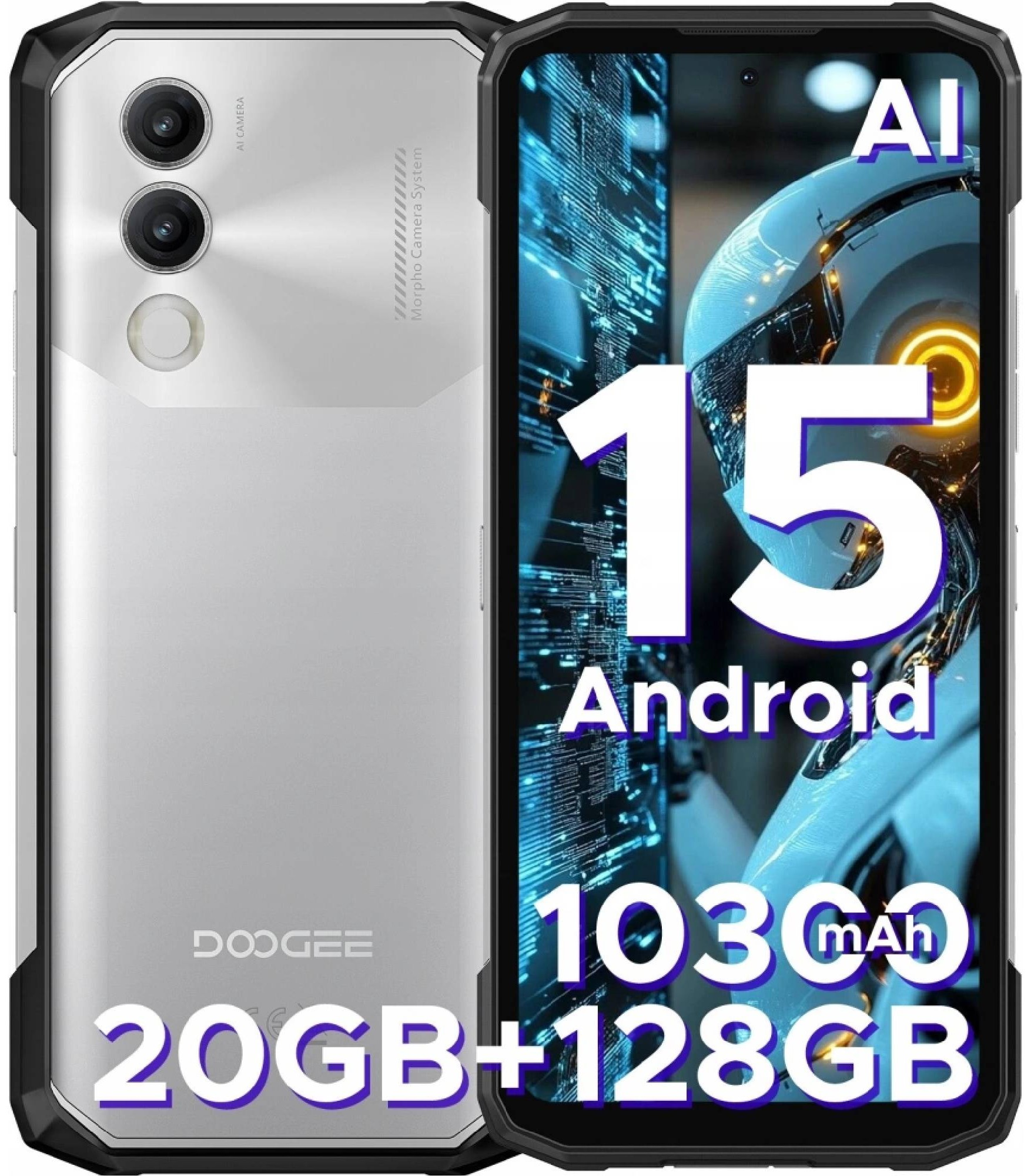 Doogee Blade20 4GB/128GB titanium