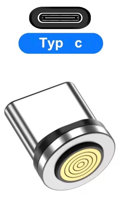 Náhradná koncovka typ-C pre magnetický USB kábel