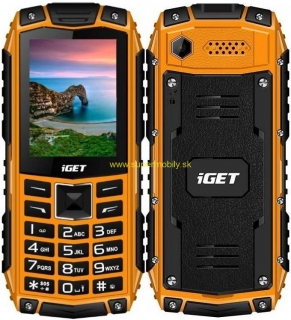iGET Defender D10 Dual SIM oranžový