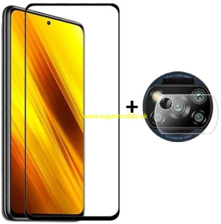 Tvrdené sklo Xiaomi Poco X3 + sklo fotoaparátu