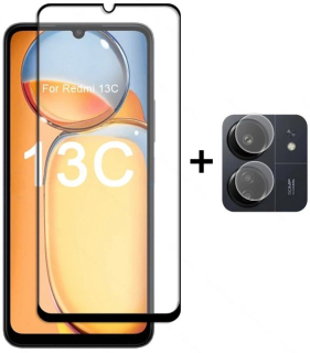 Tvrdené sklo Xiaomi Redmi 13C + sklo fotoaparátu