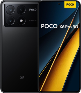 Poco X6 PRO 5G 12GB/512GB čierny
