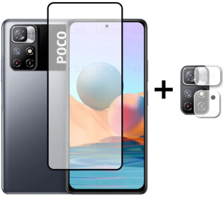 Tvrdené sklo Xiaomi Poco M4 Pro 5G + sklo fotoaparátu