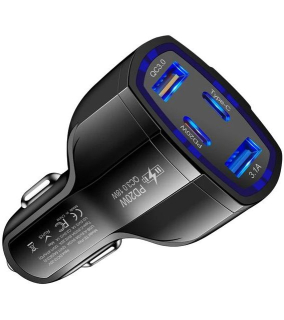 Autonabíjačka - výstup 4x USB